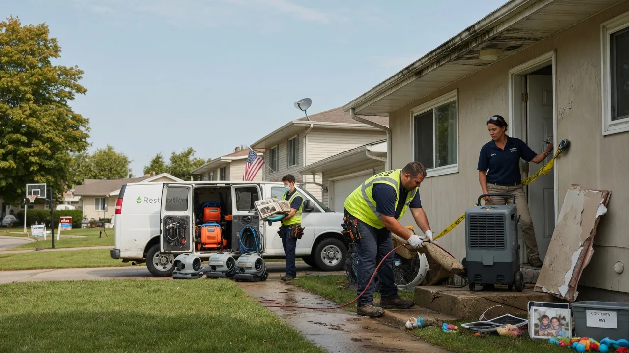 Water Damage Restoration in Oakland, MI near me